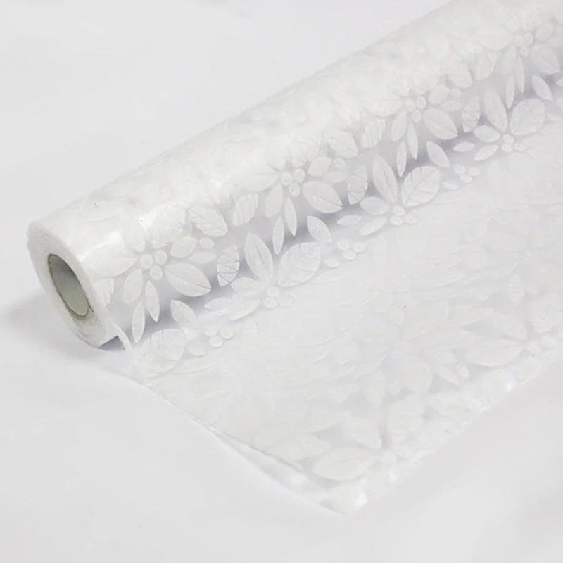 Rolo TNT Branco com Flor - 50 x 5yds (Un)